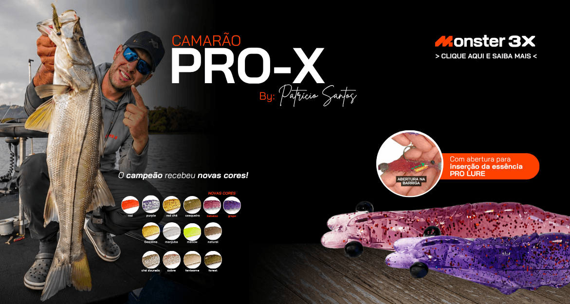 Monster 3X | Artigos de Pesca Esportiva, Caça e Outdoor