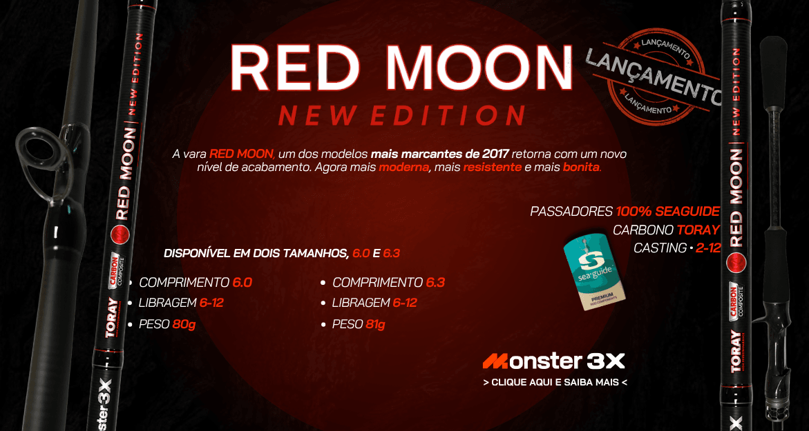 Monster 3X | Artigos de Pesca Esportiva, Caça e Outdoor