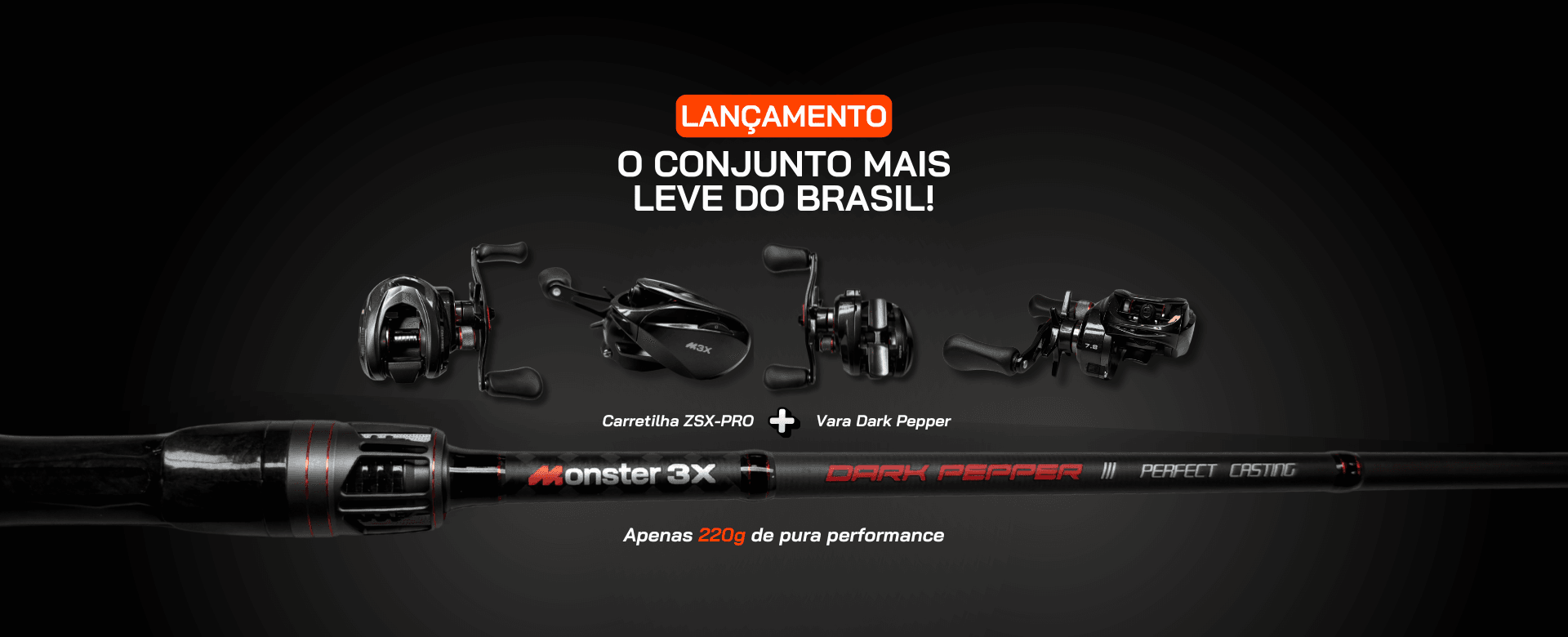 Conjunto mais leve do Brasil | Monster 3X