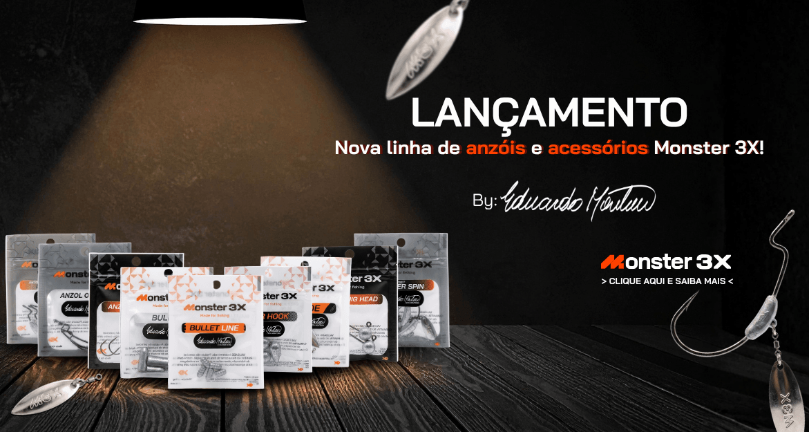 Monster 3X | Artigos de Pesca Esportiva, Caça e Outdoor
