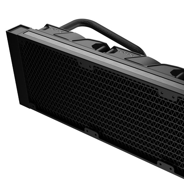 WATER COOLER PCYES SANGUE FRIO 3 BLACK VULCAN 360MM - WCSF3360BR ...