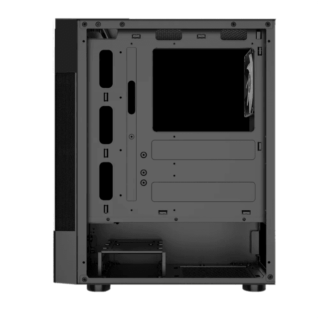 GABINETE GAMER GAMDIAS AURA GC5 C/ 3 FANS RGB E TELA LCD PRETO ...