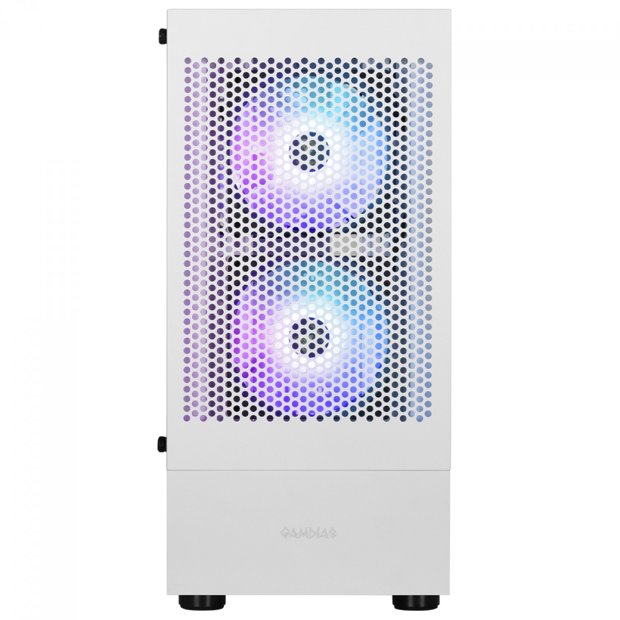 GABINETE GAMER GAMDIAS TALOS E3 MESH C/ 3 FANS ARGB COM CONTROLADORA ...