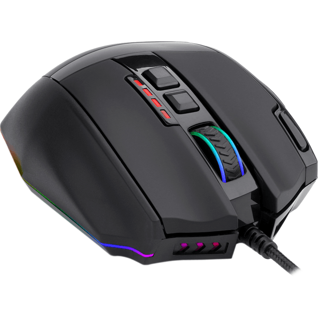 MOUSE GAMER REDRAGON SNIPER RGB 12.400DPI C/ AJUSTE PESO M801-RGB ...