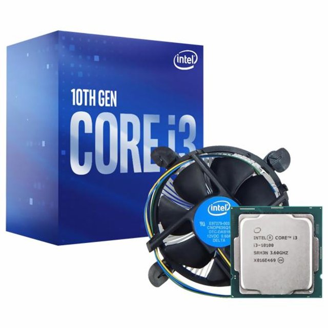 Intel Core i3 10100 BOX LGA1200 i3-10100 Core i3