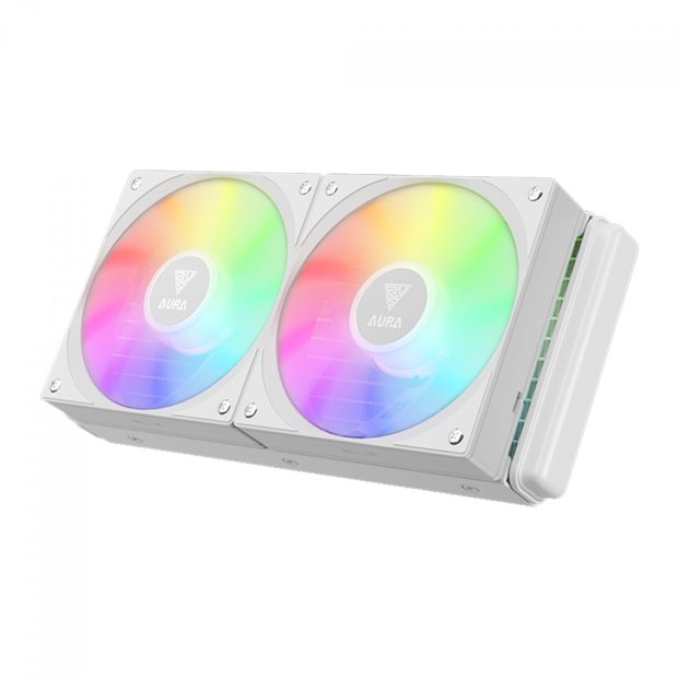 WATER COOLER GAMDIAS AURA GL 240 V2 240MM ARGB BRANCO | CHIPWARE ...