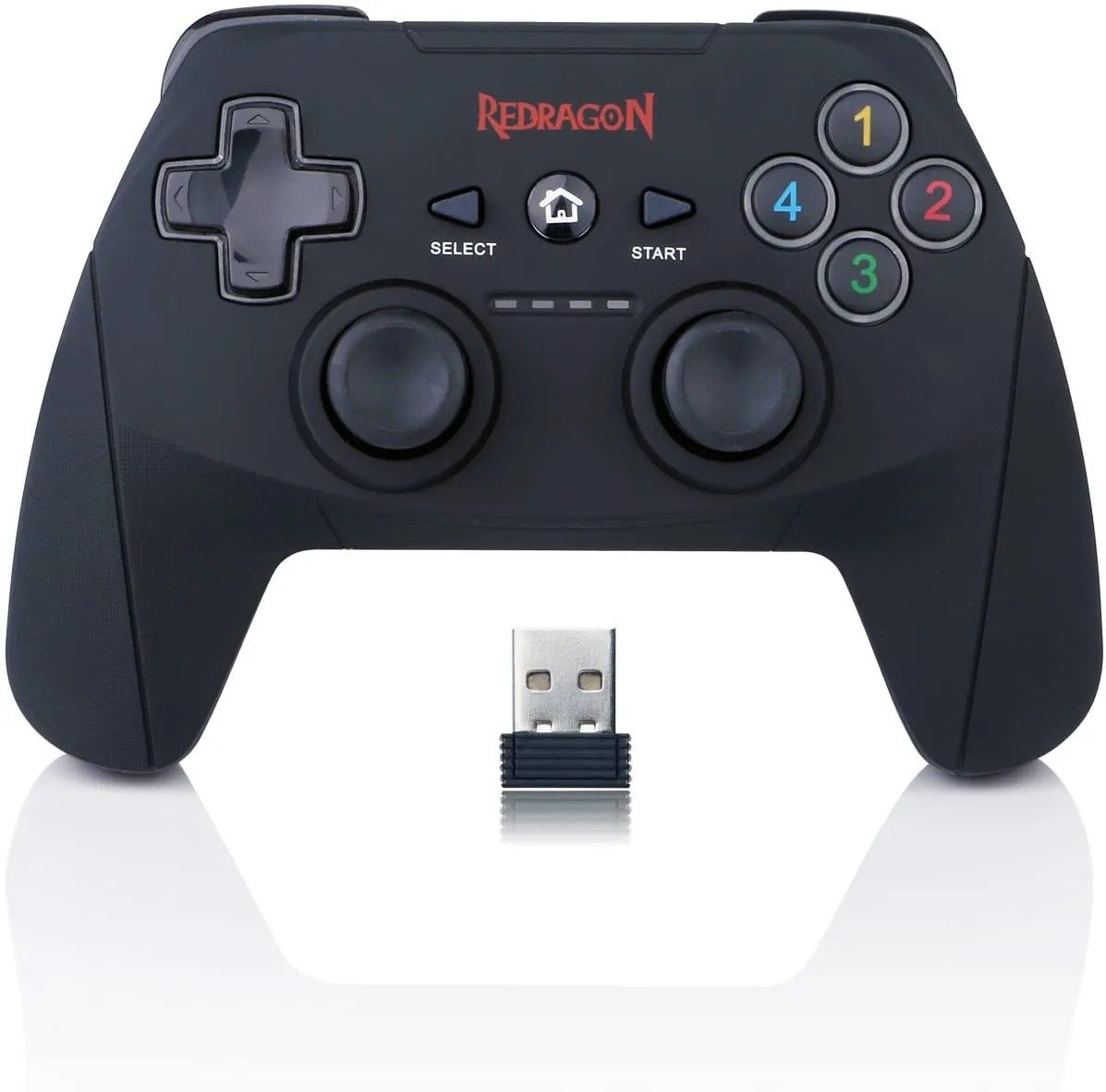 CONTROLE REDRAGON SEM FIO HARROW G808 V2- PC/PS3 | CHIPWARE INFORMÁTICA