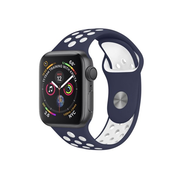 pulseira apple watch azul marinho