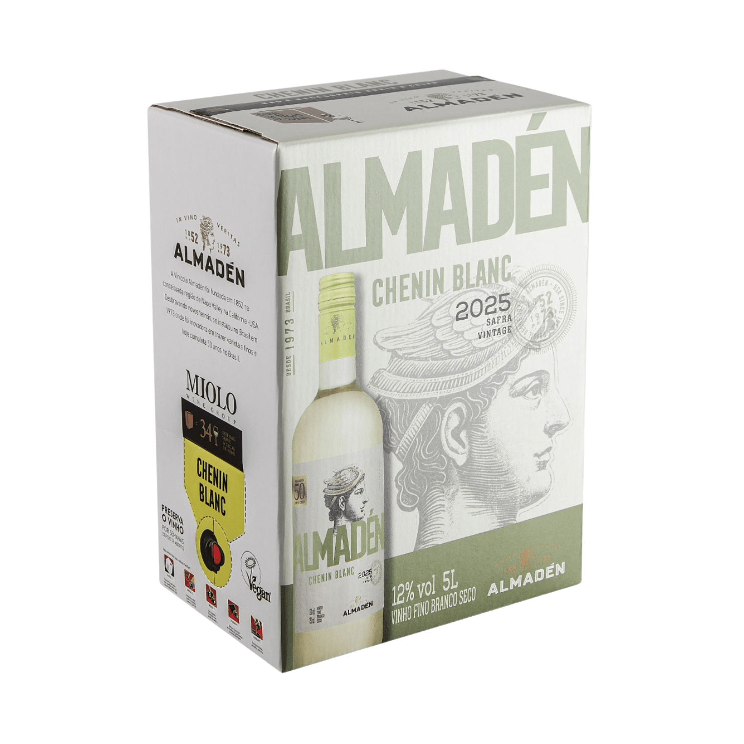 Vinho Almadén Chenin Blanc Bag-In-Box 5L | Miolo