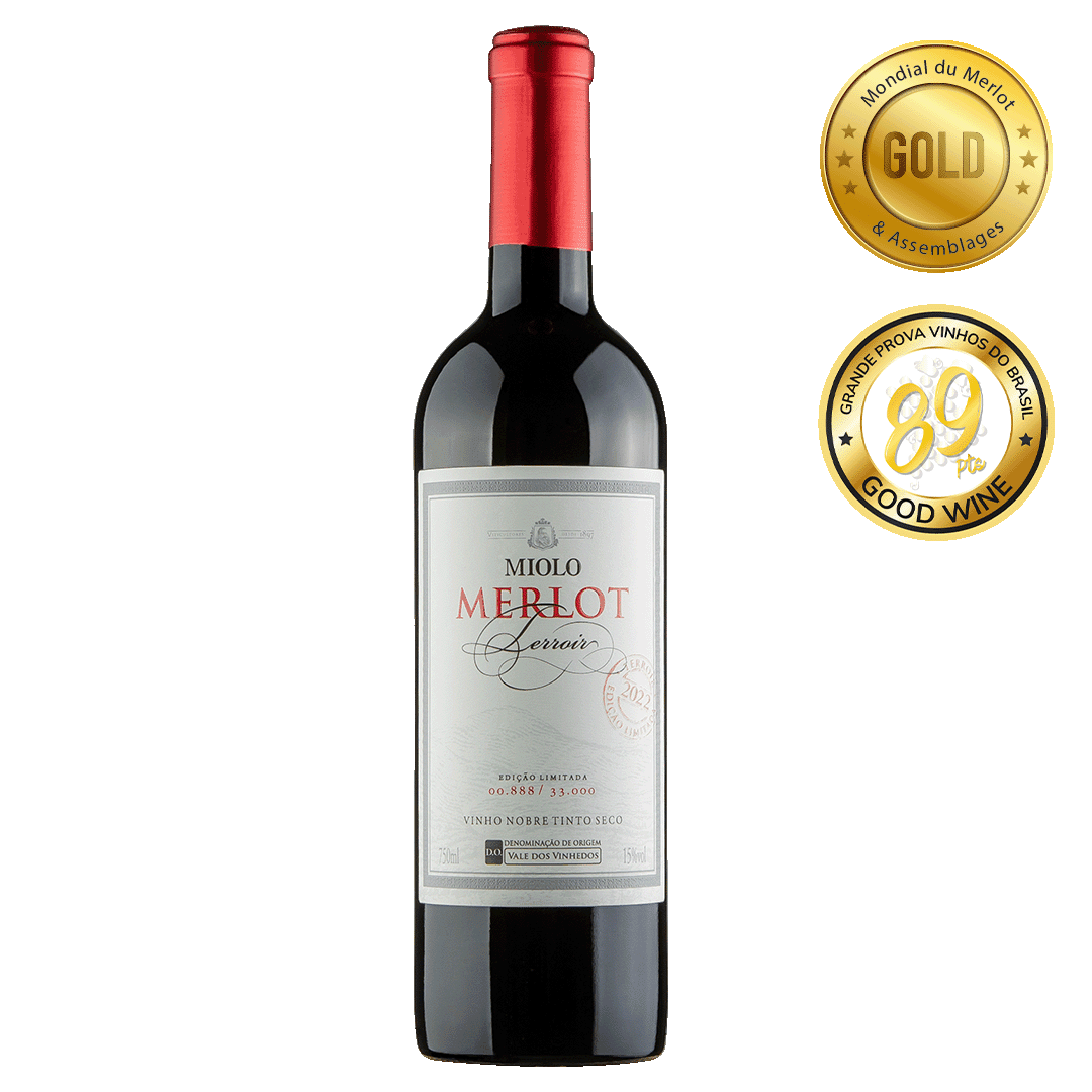 Vinho Miolo Merlot Terroir 2022 750ml | Miolo