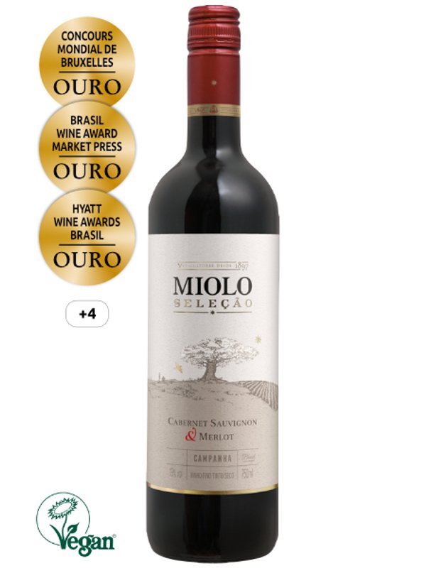 Vinho Miolo Seleção Cabernet Sauvignon & Merlot / 750ml