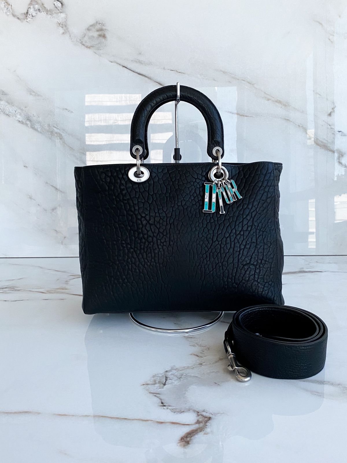 lady dior lambskin bolsa