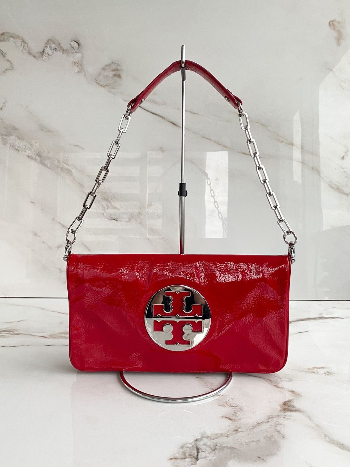 tory burch camel bolsa