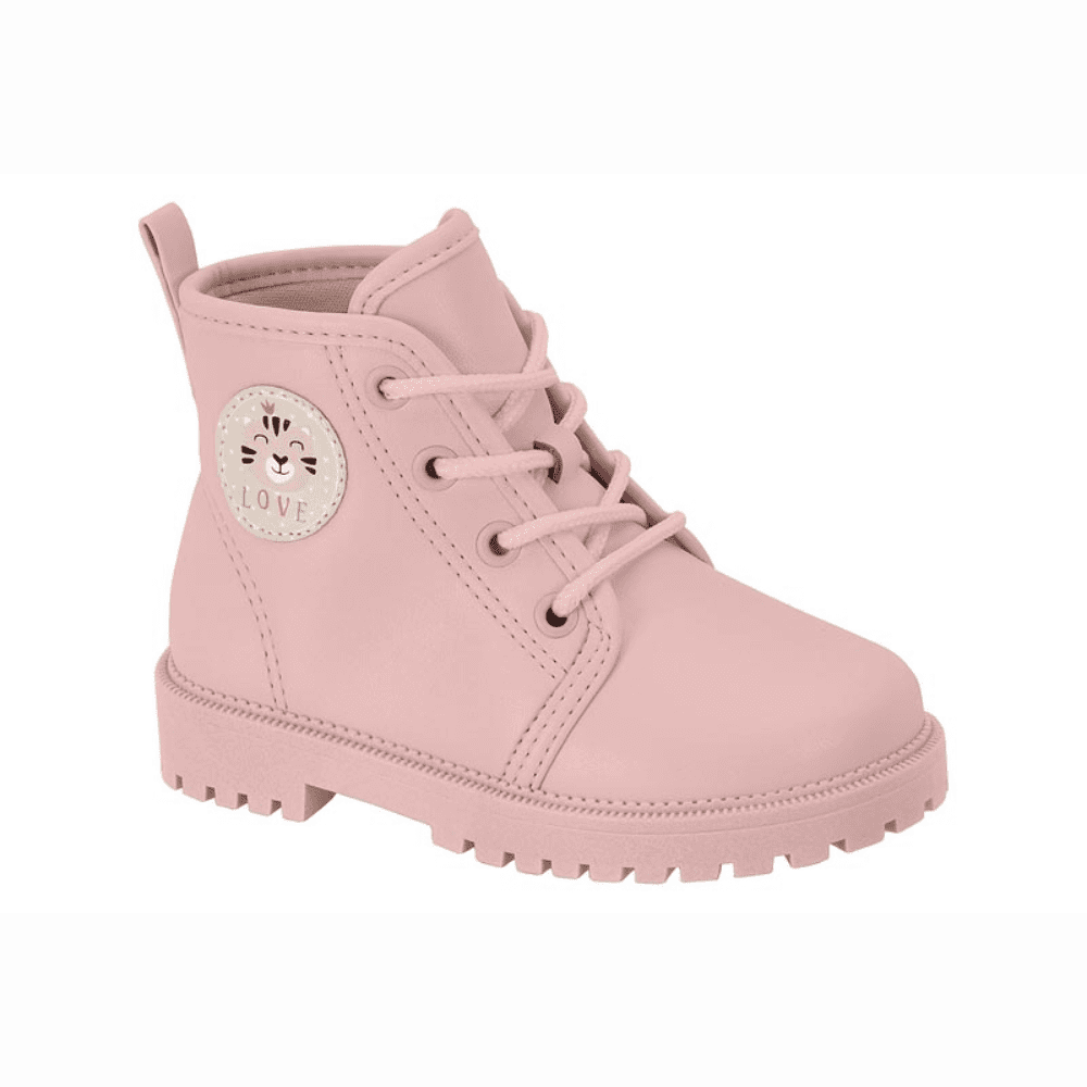 BOTA COM DETALHE GATINHO MOLEKINHA FEMININO BEBÊ