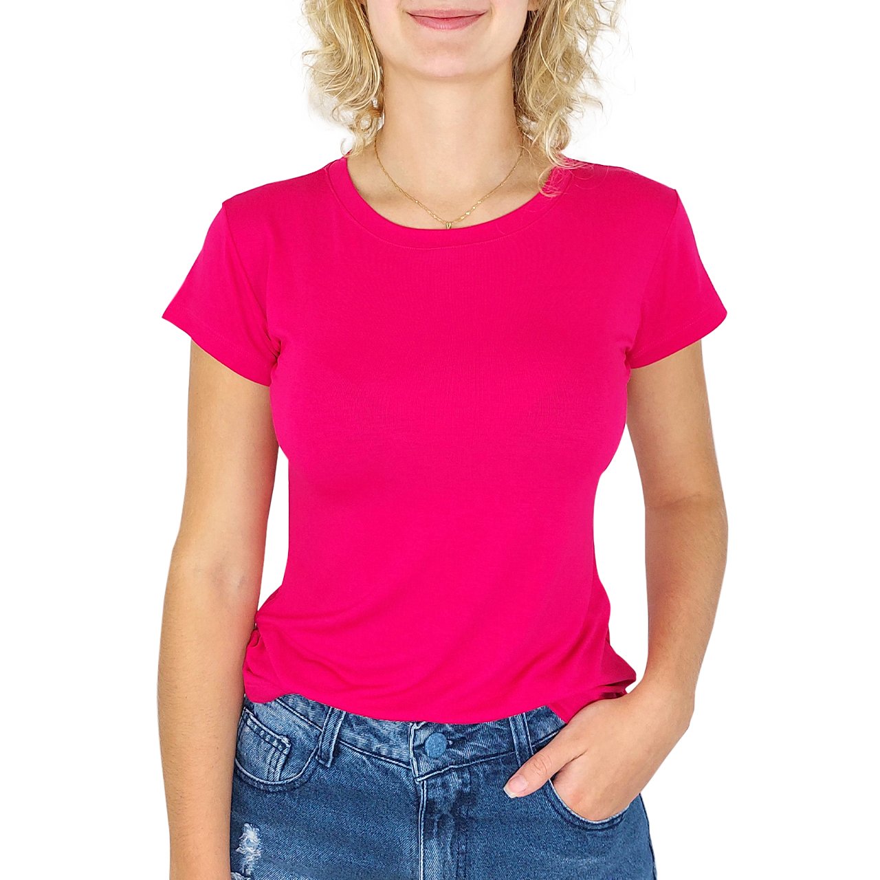 Camisa baby clearance look rosa