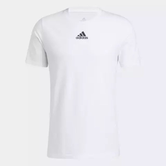 Camiseta Cropped adidas Sportswear Logo Preta - Compre Agora