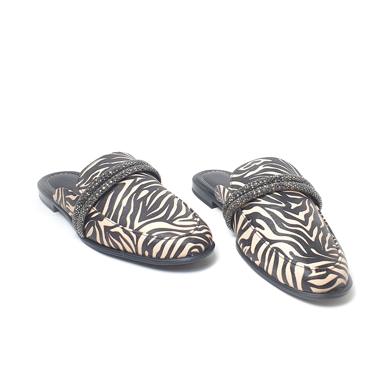 Mule animal clearance print vizzano