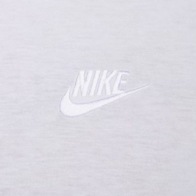 Camiseta Nike Masculina Sportswear Club Logo Branca