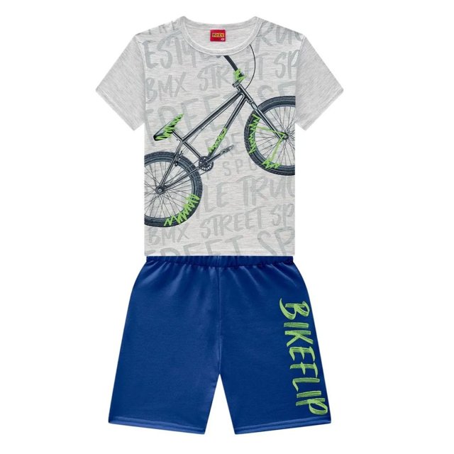 Infantil Menino Conjunto Da Fila Infantil CONJUNTO KYLY MASCULINO
