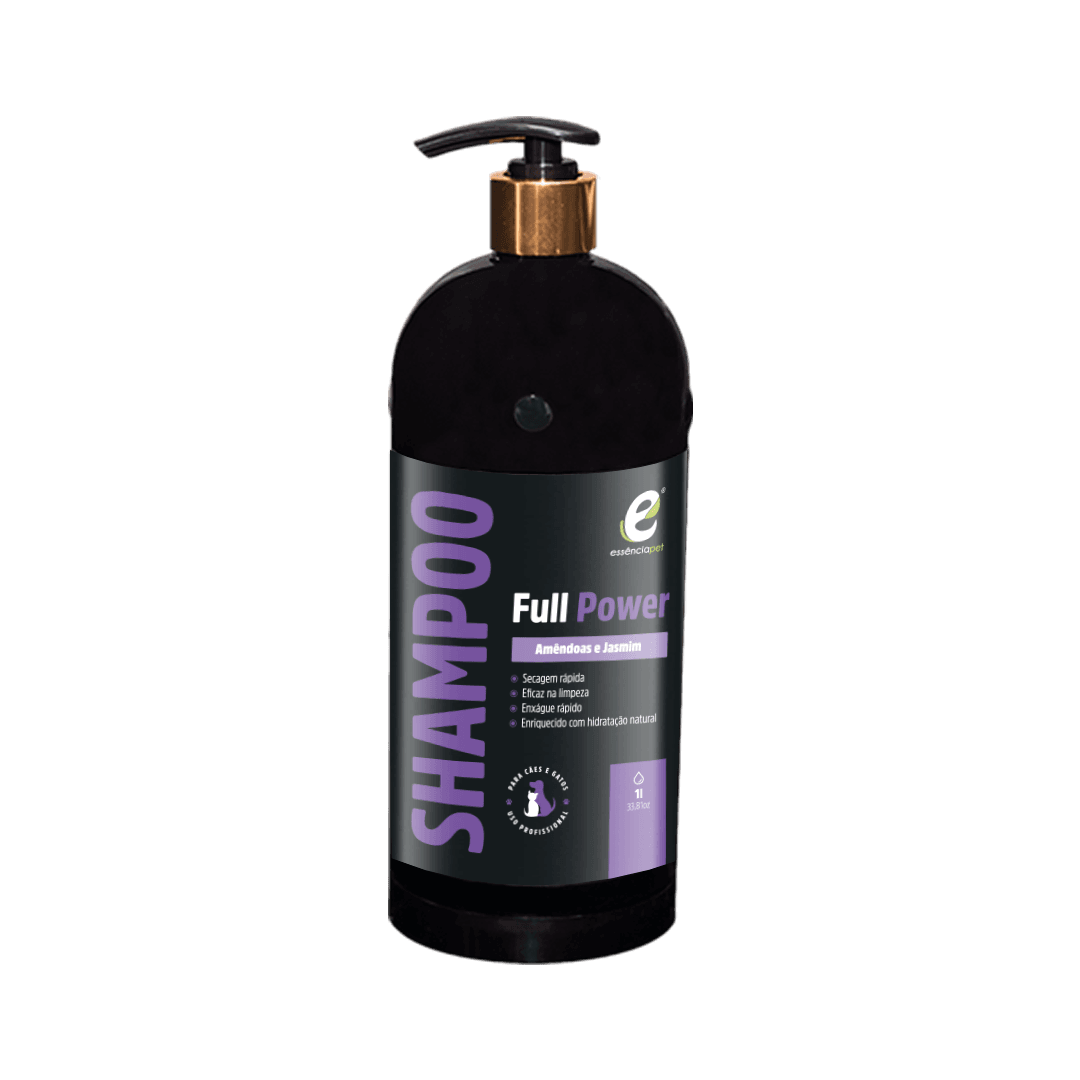 Shampoo Full Power 1 litro - EssenciaPet | Equipamentos Para Pet Shop ...