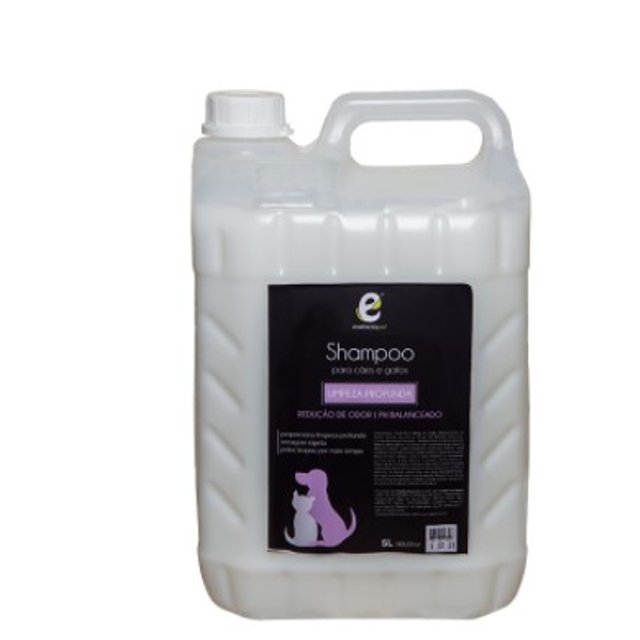 Shampoo Limpeza Profunda 5 Litros EssenciaPet Equipamentos Para Pet