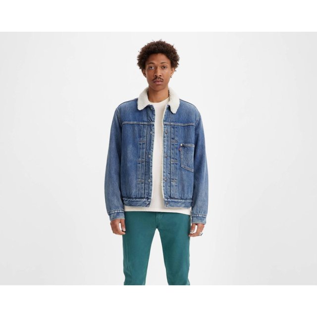 Jaqueta Levi's Sherpa Trucker Jaqueta Levis Jeans Ex