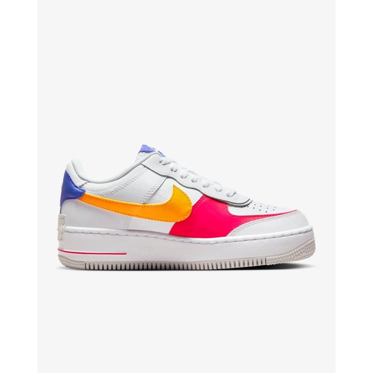 TENIS NIKE AIR FORCE 1 SHADOW DZ1847-100 | Passo Certo | Sua Loja