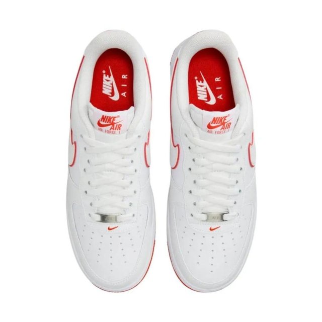 TENIS NIKE AIR FORCE '07 DV0788-102 /VERMELHO Passo Certo