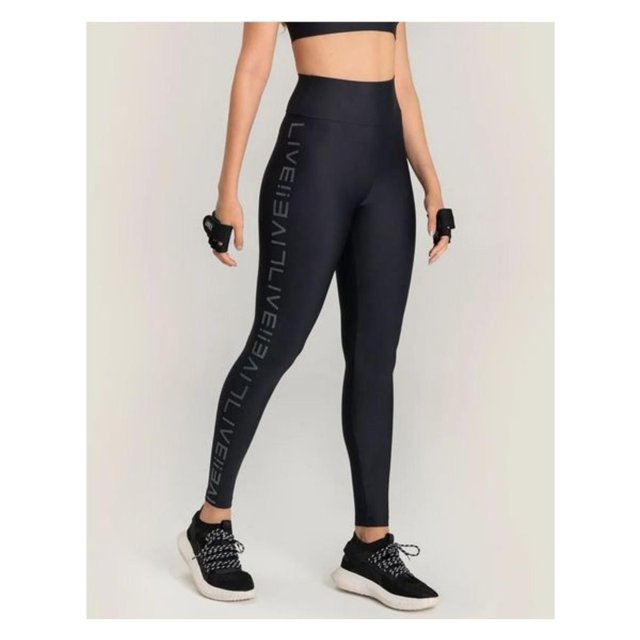 CALÇA LIVE! LEGGING NEO FUSO ICON LUX 1.P0102, Passo Certo