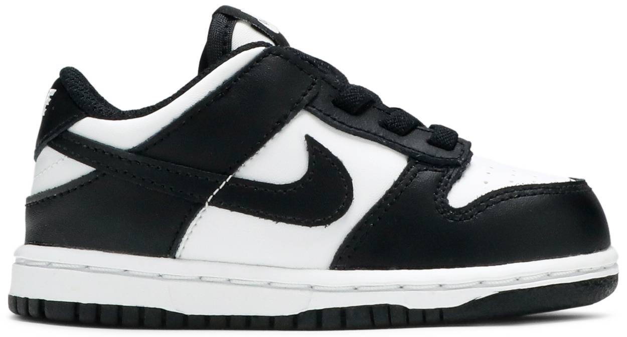 nike dunk low black white stores