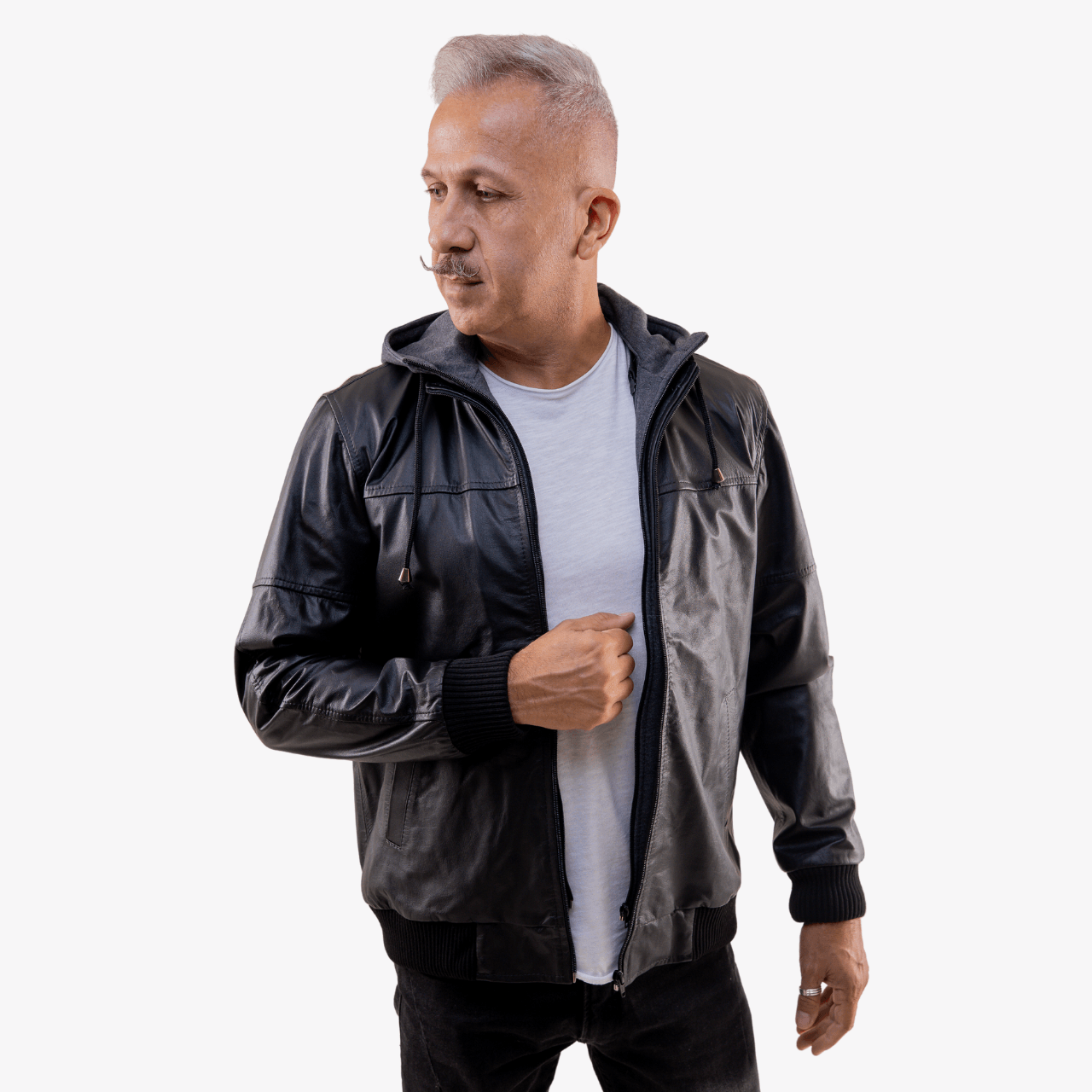 Top jaqueta bomber masculina com capuz Store