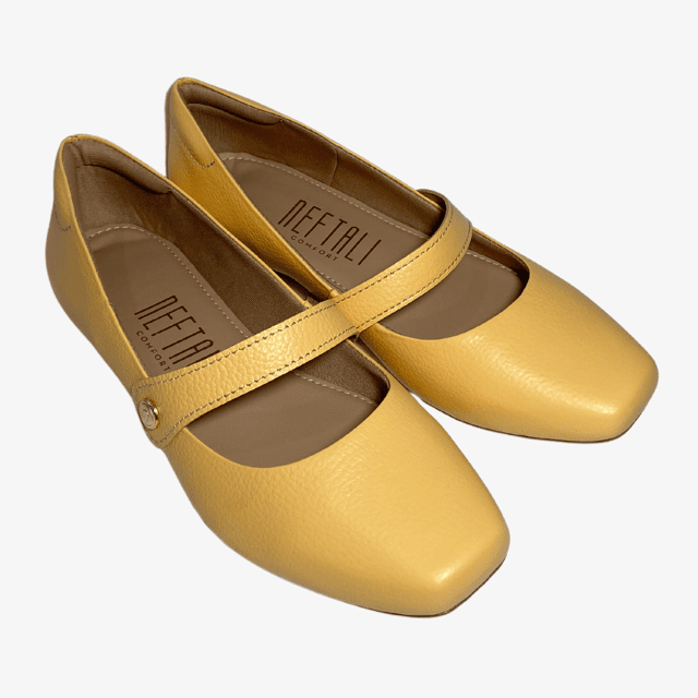 Comprar Botões em forma de bota - Amarelo