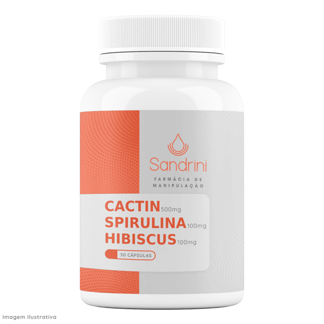 Fórmula Anticelulítica - Cactin, Spirulina e Hibiscus