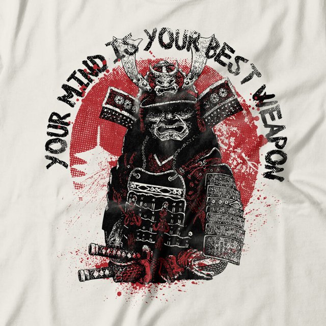 Camiseta Samurai Warrior