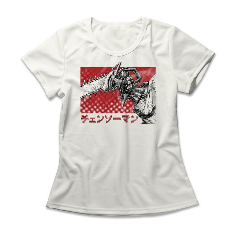 Camiseta Basica Estampada Chainsaw man Motosserra Logo Anime - Store Seven  - Camiseta Feminina - Magazine Luiza