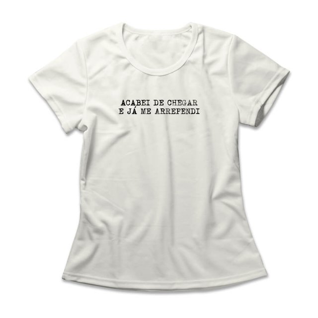 Camiseta Feminina Acabei de Chegar, Studio Geek