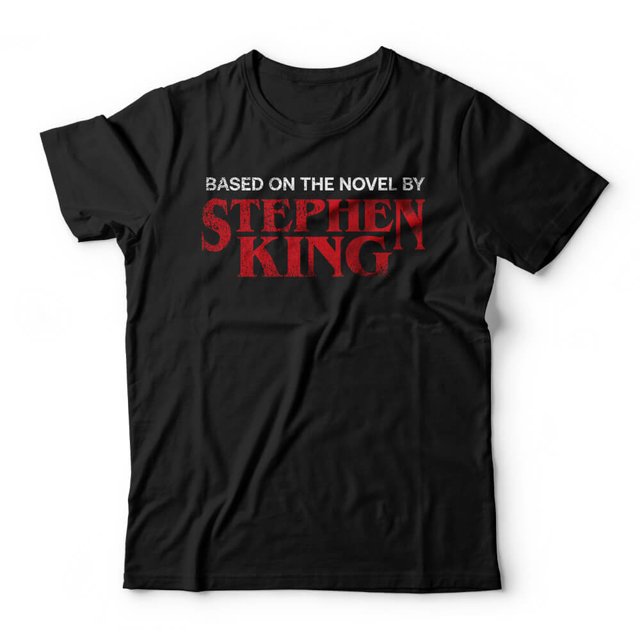 Camiseta Novel By Stephen King