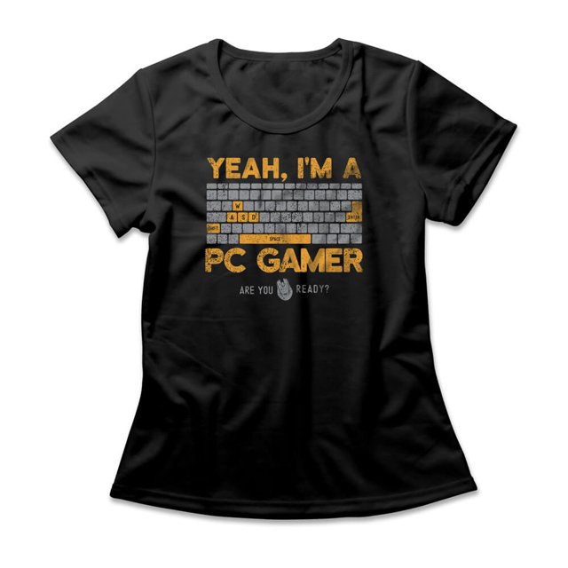 Camiseta Feminina PC Gamer