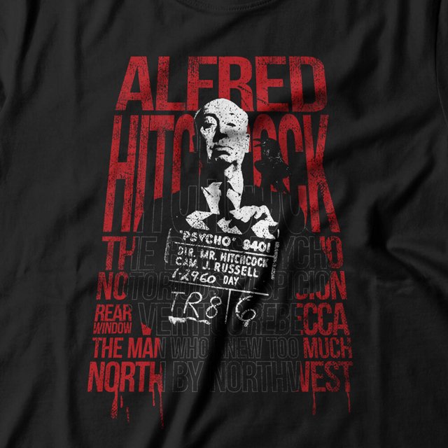 Camiseta Feminina Alfred Hitchcock