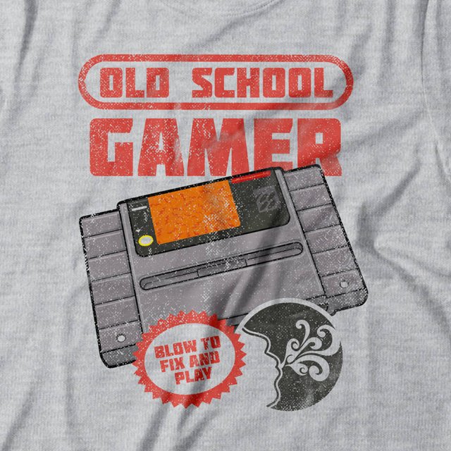 Camiseta Old School Gamer