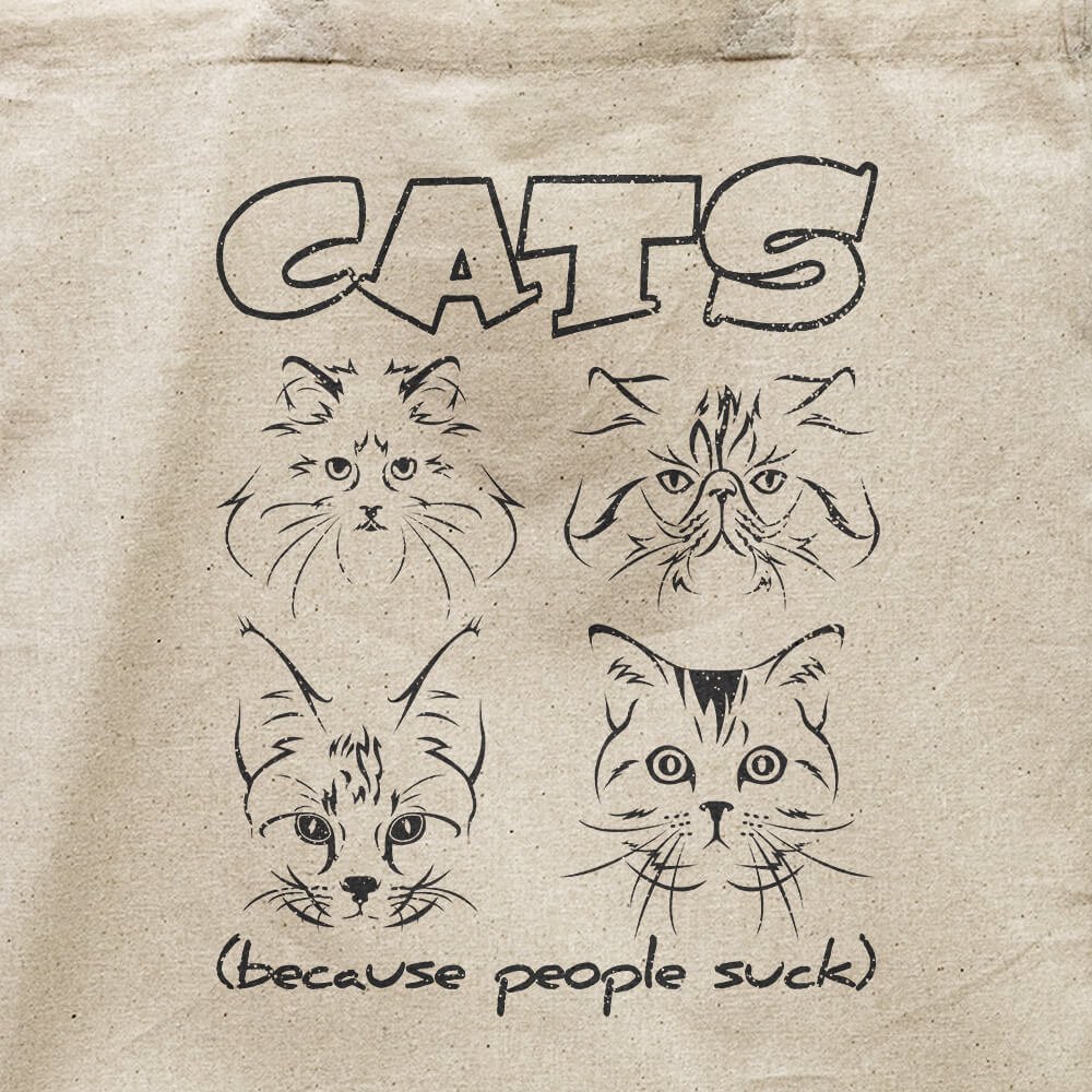 Ecobag Cats Make Me Happy, Studio Geek