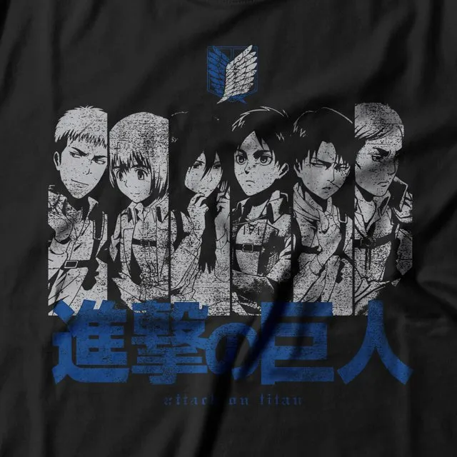 blusa attack on titan