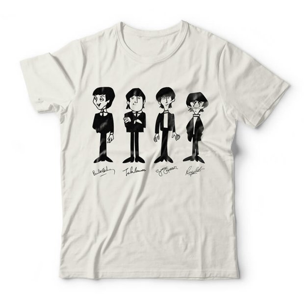 Philadelphia second hand dose Camiseta The Beatles Signatures | Studio Geek | Studio Geek