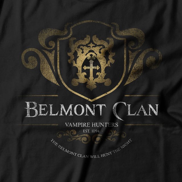 Camiseta Feminina Castlevania Belmont Clan