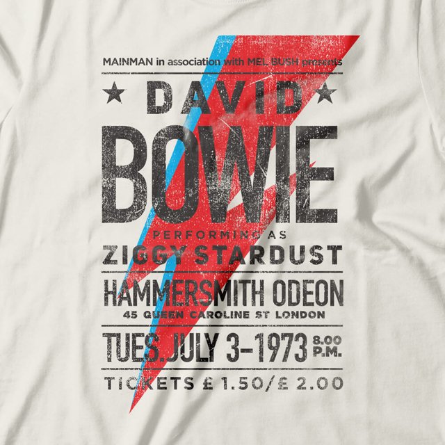 blusa feminina david bowie