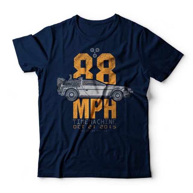 Camiseta Delorean 88 MPH