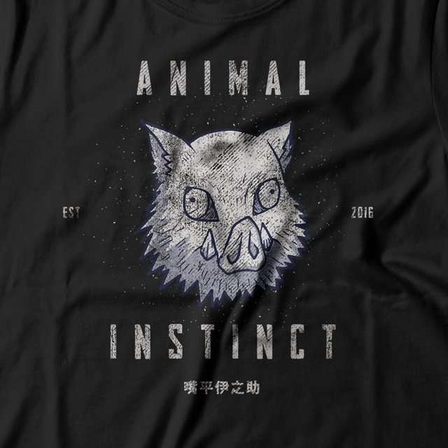 Camiseta Demon Slayer Animal Instinct