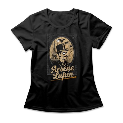 camiseta-feminina-arsene-lupin