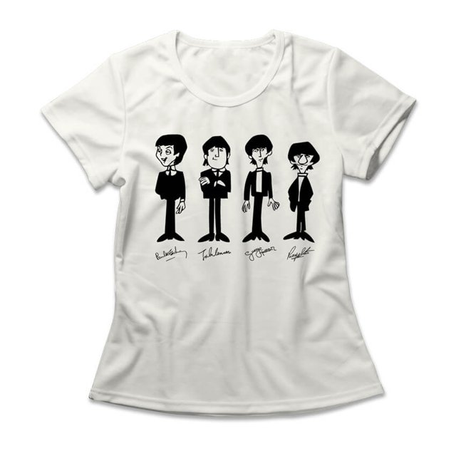 camisa beatles feminina
