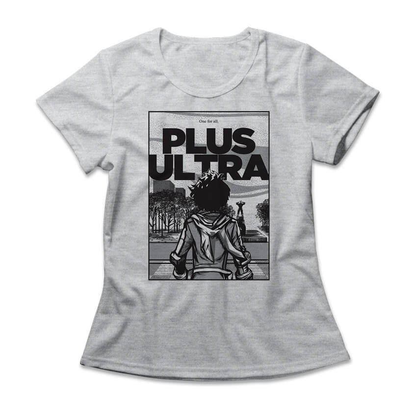 camiseta feminina boku no hero